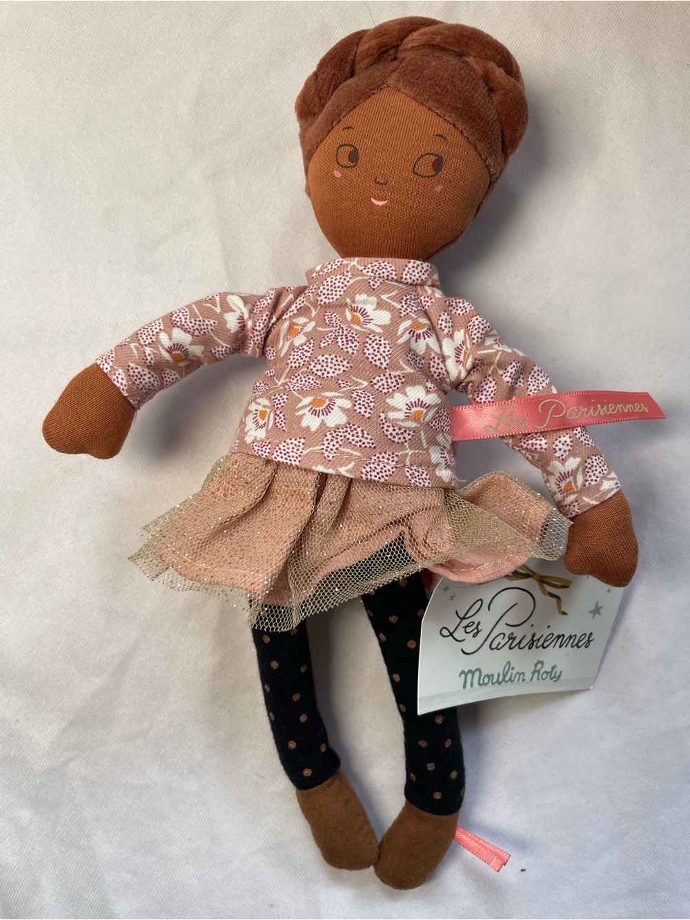 Rose the Parisienne's (Small) Doll by Moulin Roty French Rag & Cloth Doll